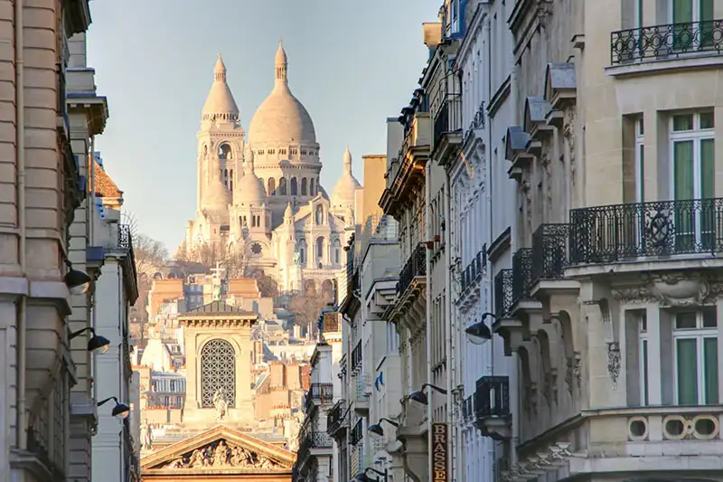 Montmartre in Paris Montmartre in Paris