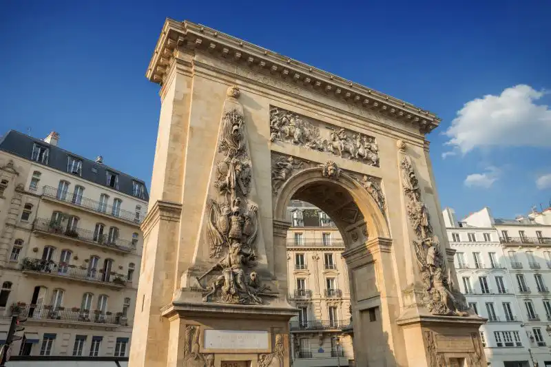 Paris area Place de la République Paris